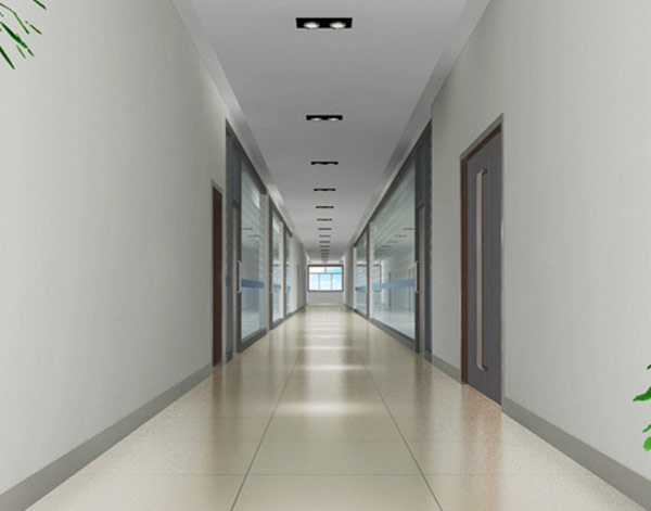 Company corridor walkway